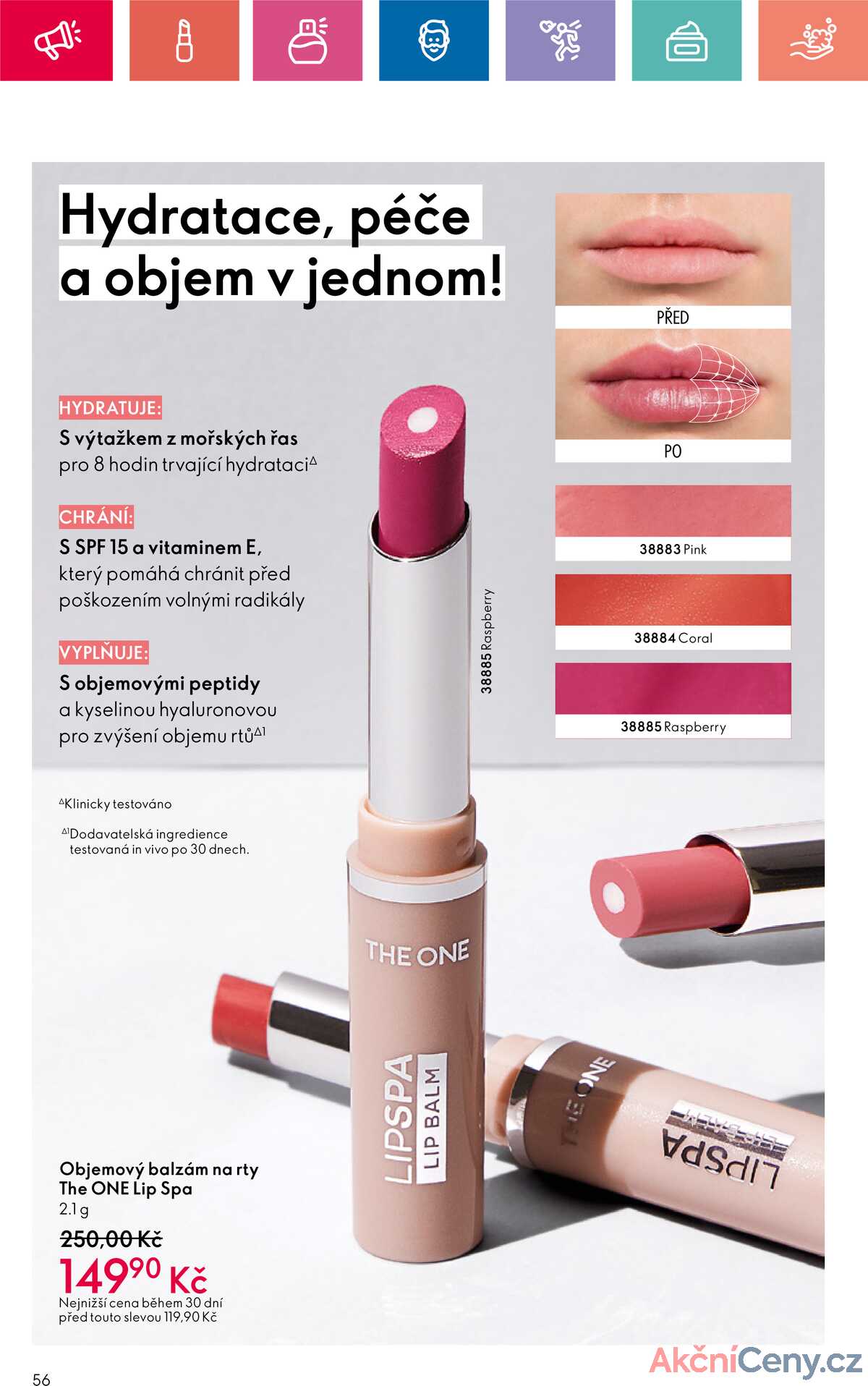 Leták Oriflame strana 56/180