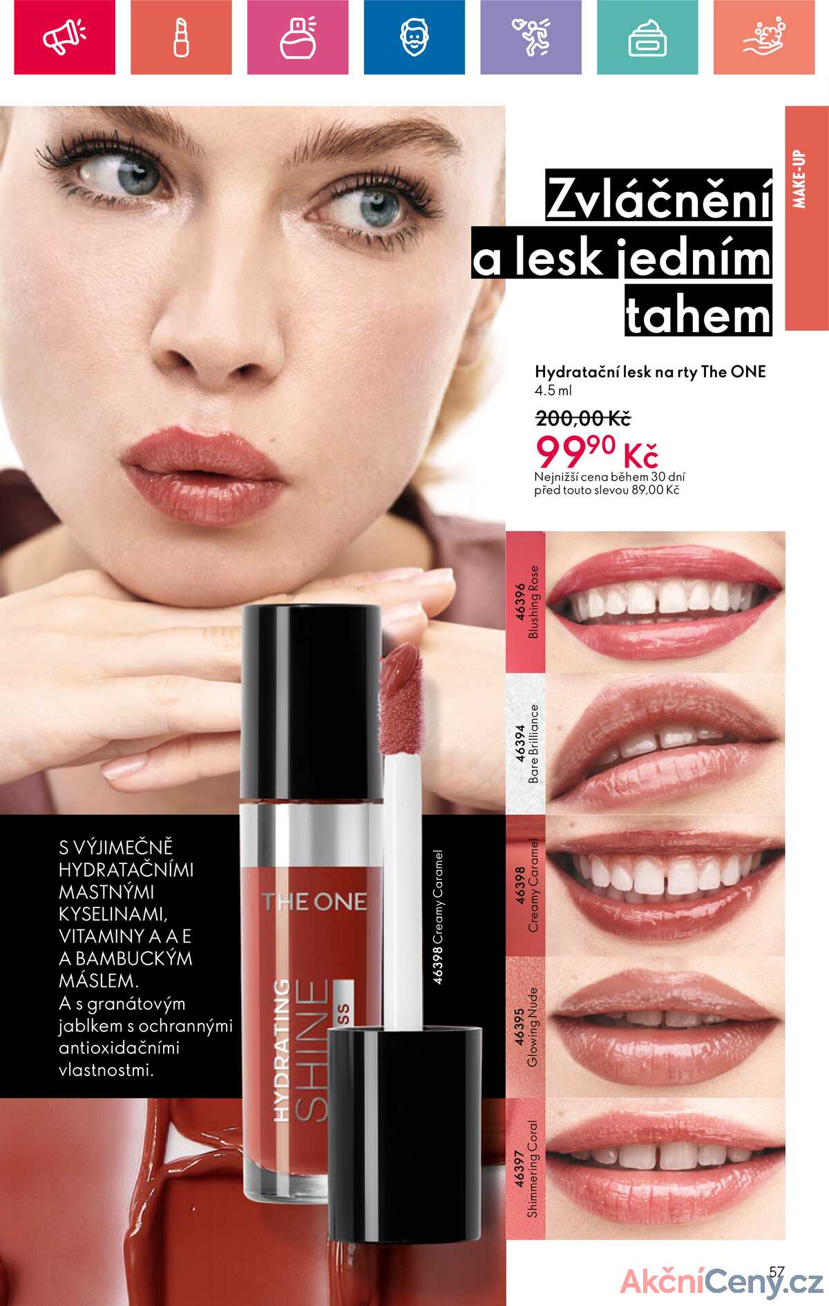 Leták Oriflame strana 57/180