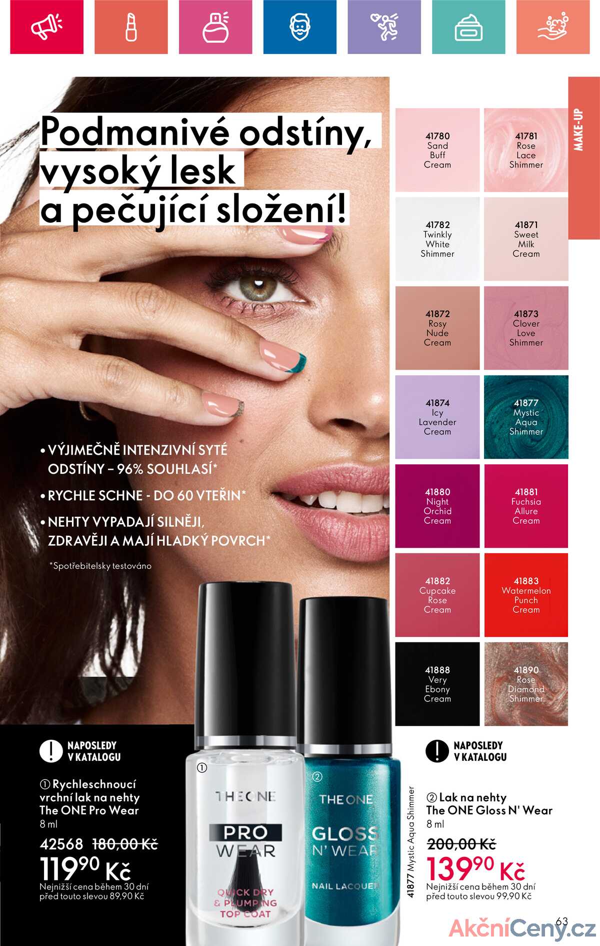 Leták Oriflame strana 63/180