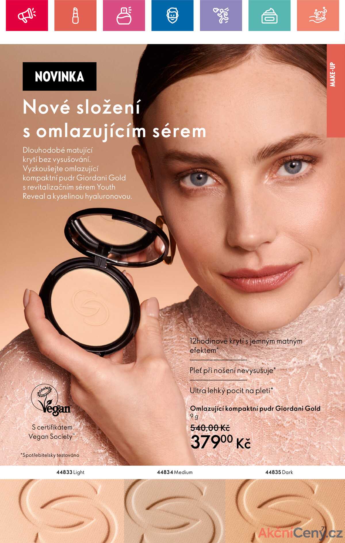 Leták Oriflame strana 71/180