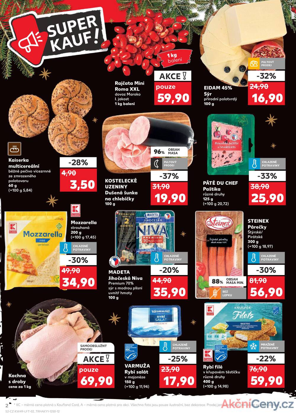 Leták Kaufland - Kaufland 4.12. - 10.12. - Kaufland - Domažlice - strana 2