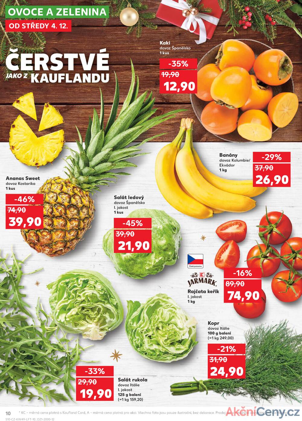 Leták Kaufland - Kaufland 4.12. - 10.12. - Kaufland - Ostrava - Mariánské Hory - strana 10