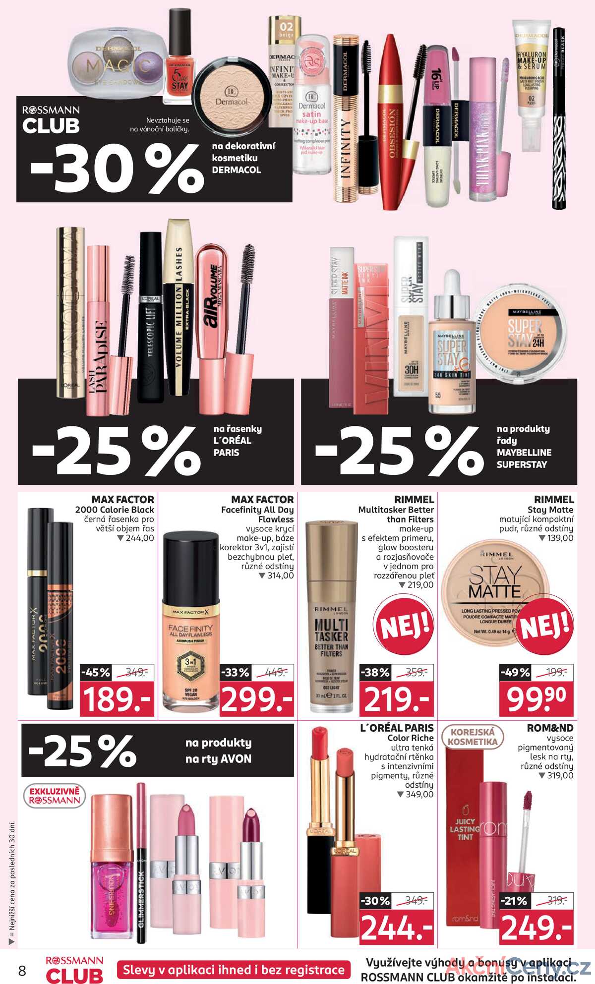 Leták Rossmann strana 8/25