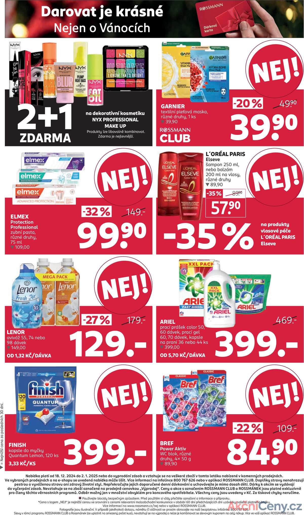 Leták Rossmann strana 24/25