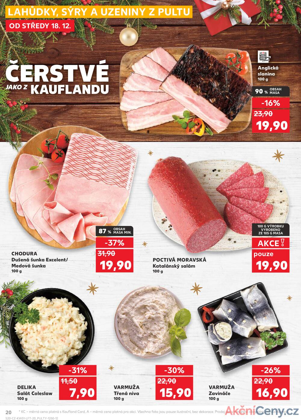 Leták Kaufland - Kaufland 18.12. - 24.12. - Kaufland - Čáslav - strana 20