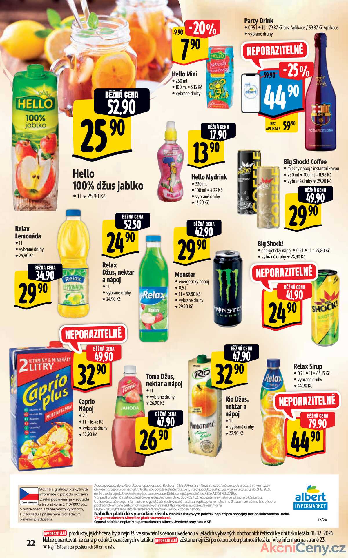 Leták Albert Hypermarket strana 24/41