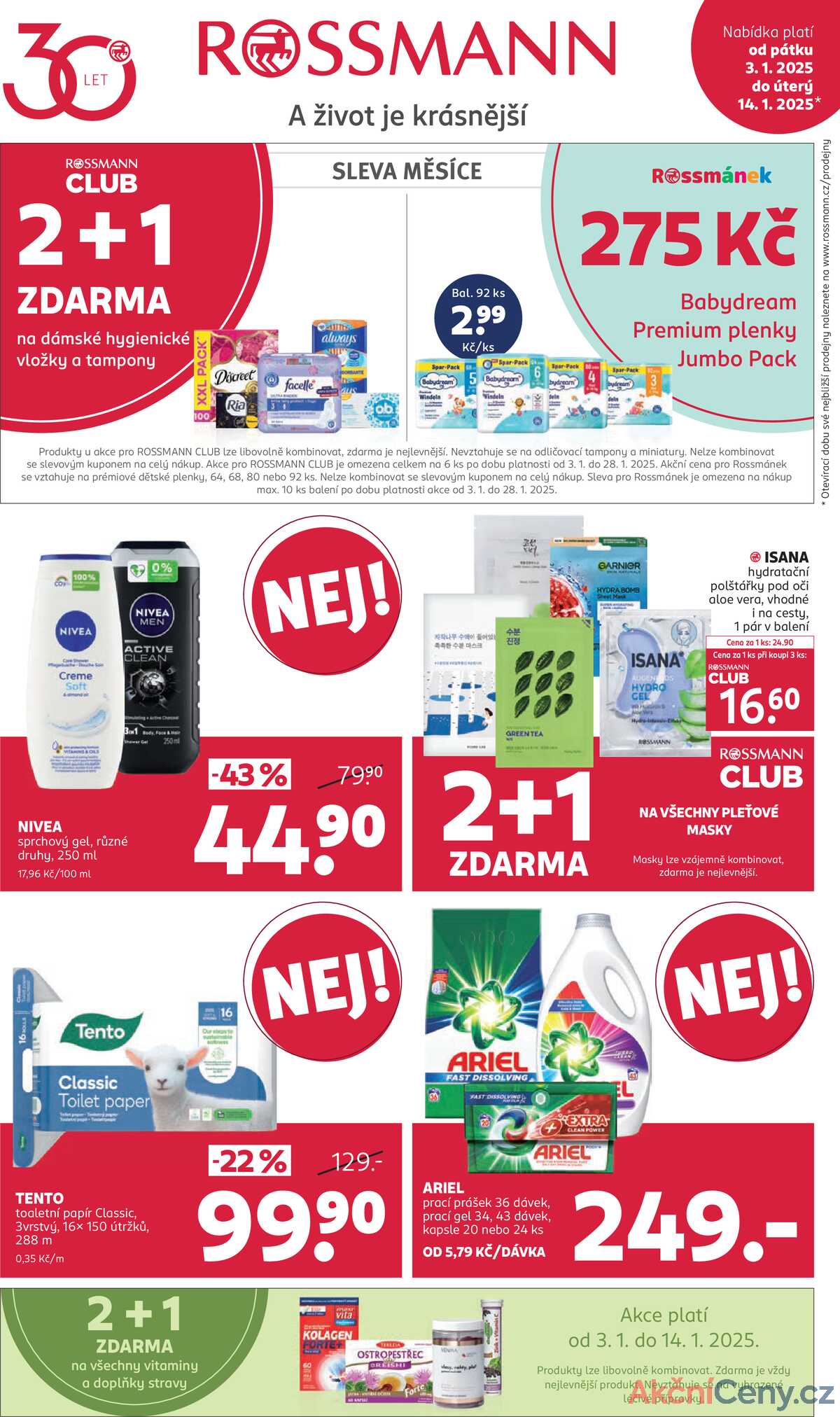 Leták Rossmann strana 1/21