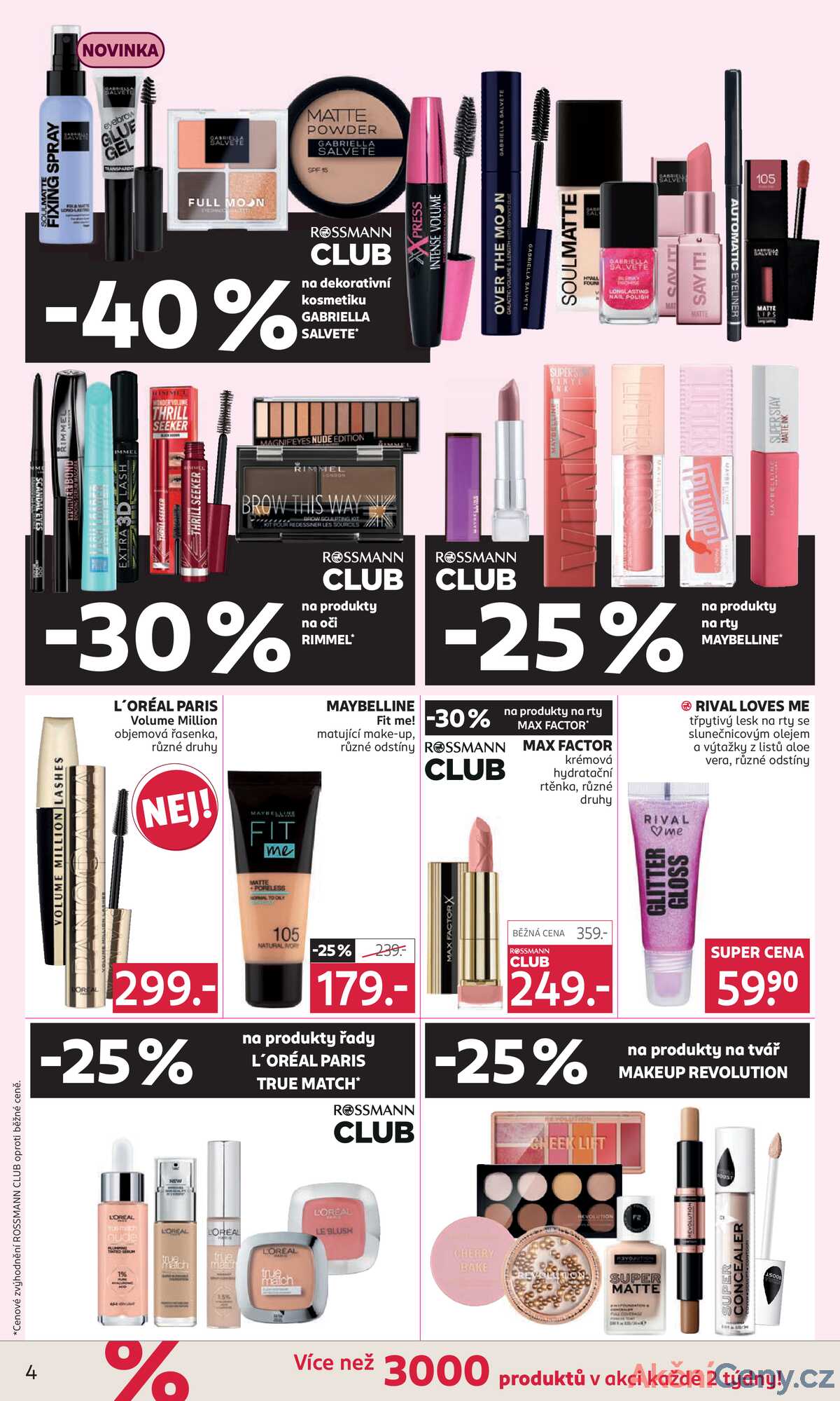 Leták Rossmann strana 4/21