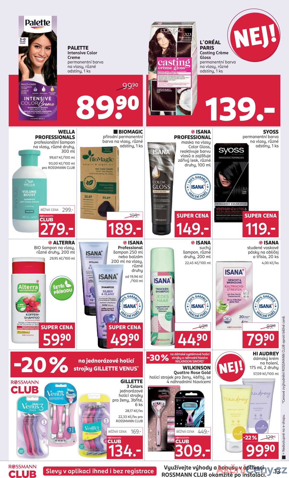 Leták Rossmann strana 13/21