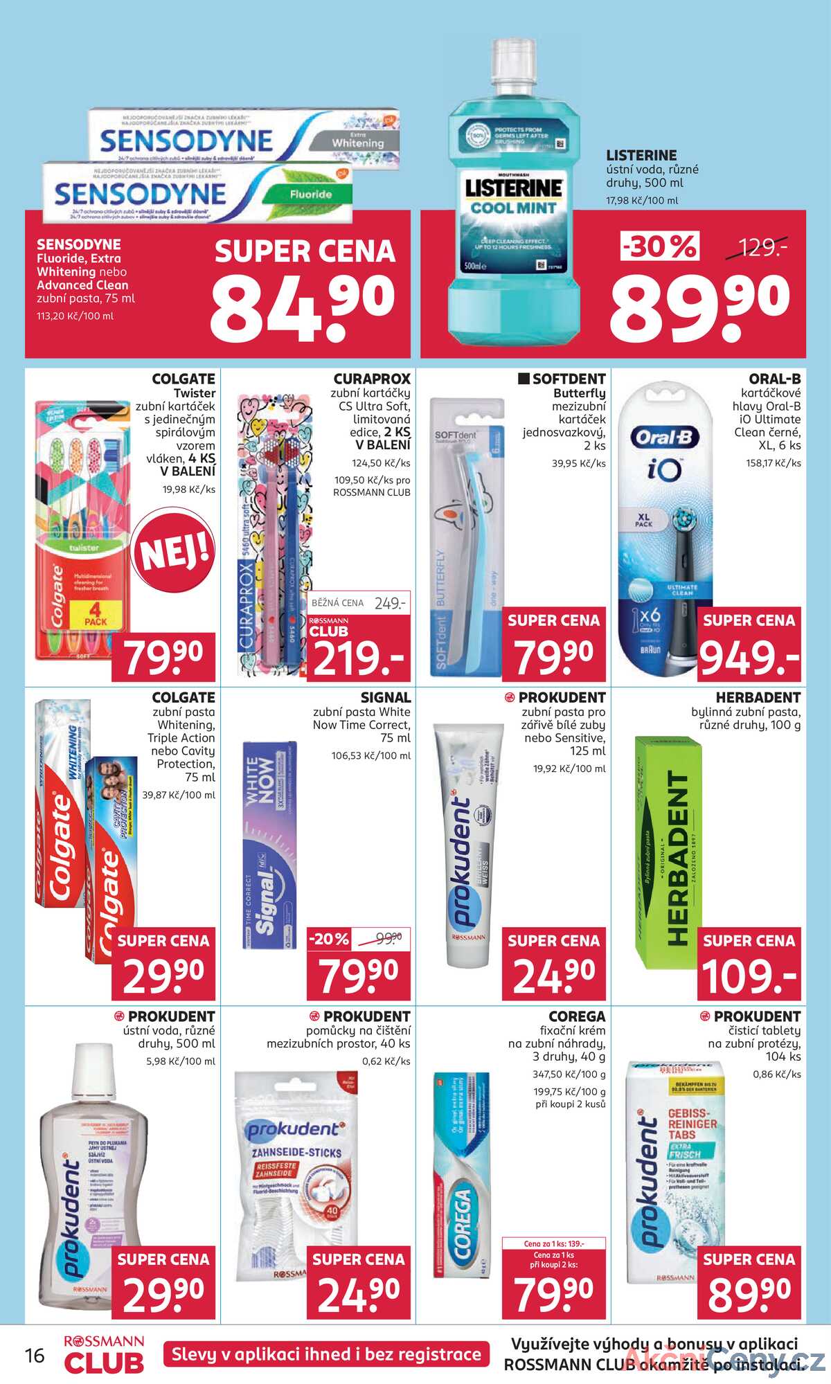 Leták Rossmann strana 16/21