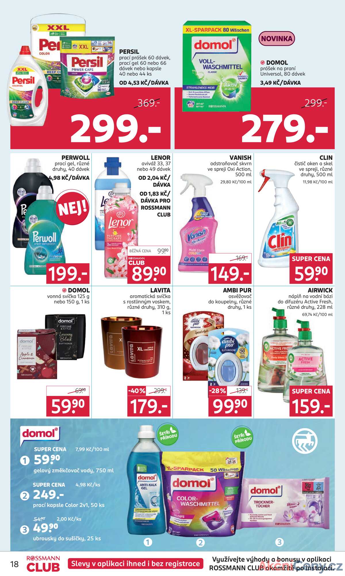 Leták Rossmann strana 18/21