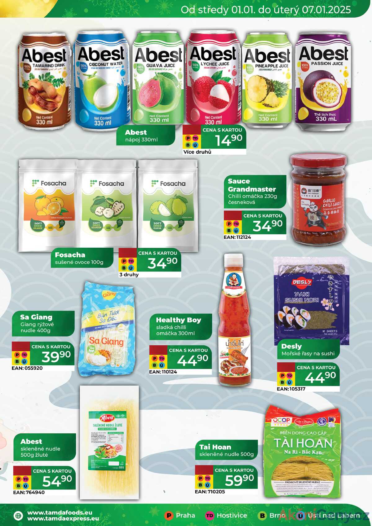 Leták Tamda Foods strana 43/44