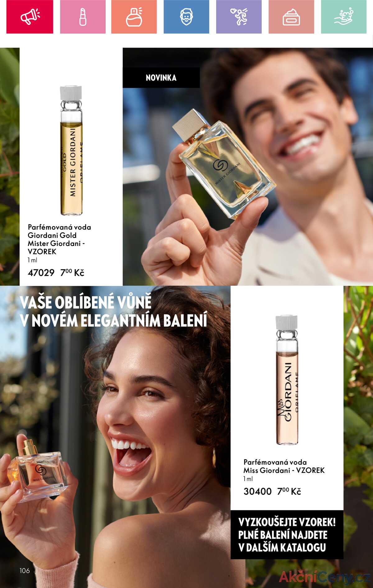 Leták Oriflame strana 106/164