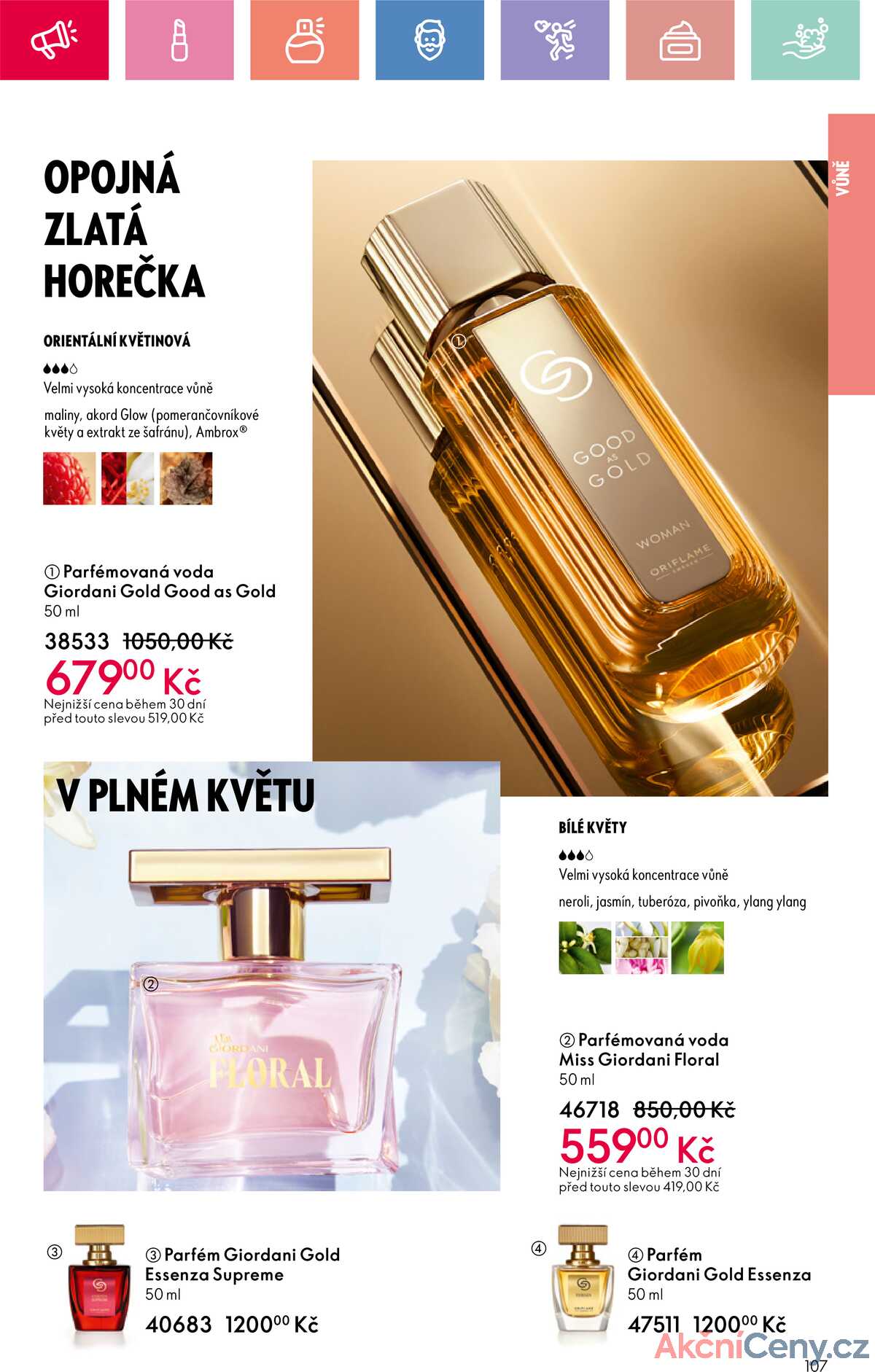 Leták Oriflame strana 107/164