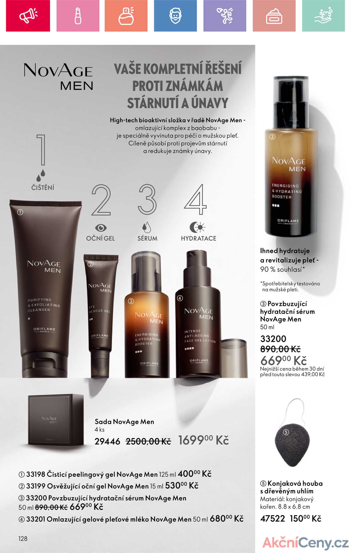 Leták Oriflame strana 128/164