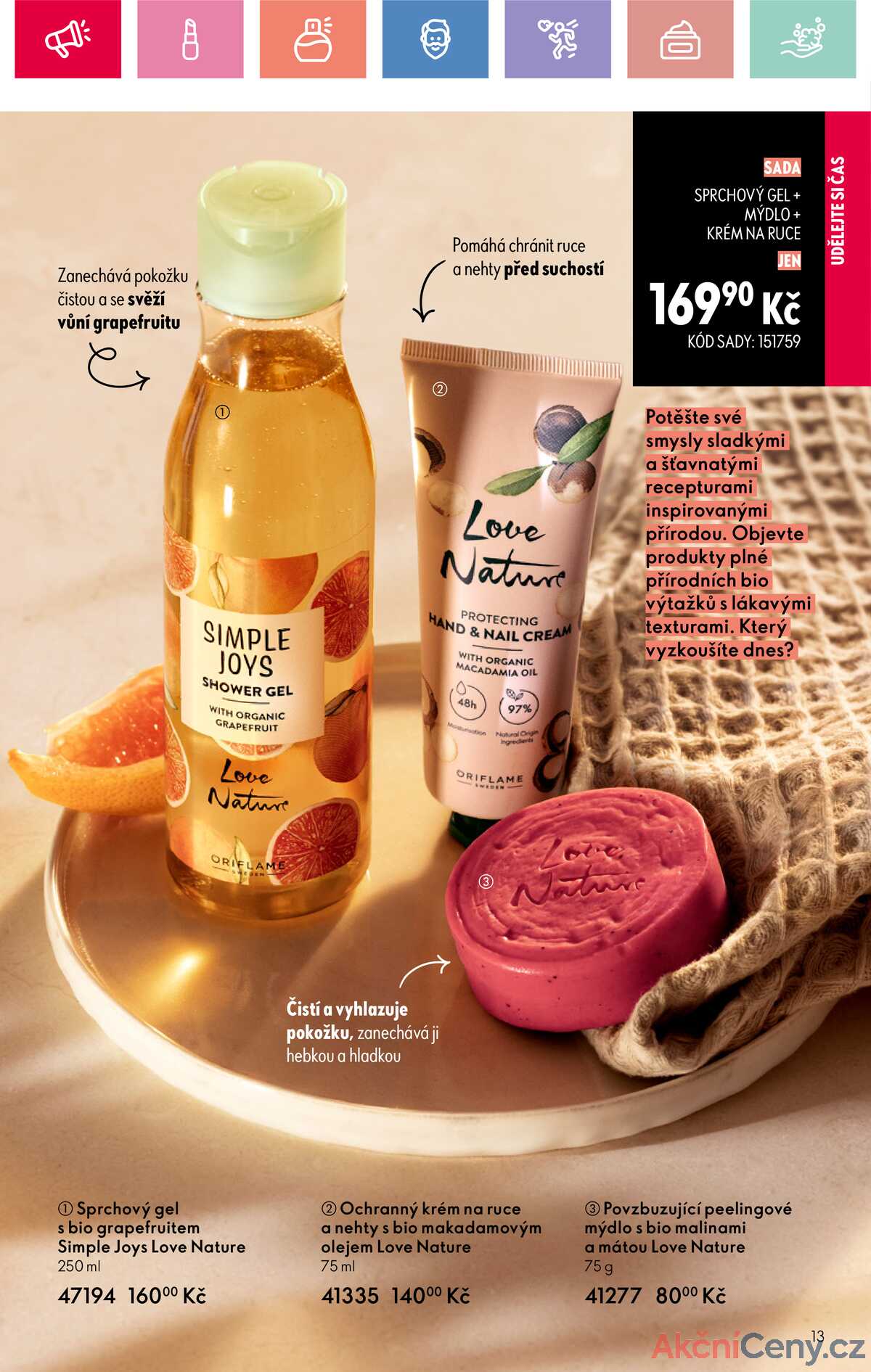 Leták Oriflame strana 13/164