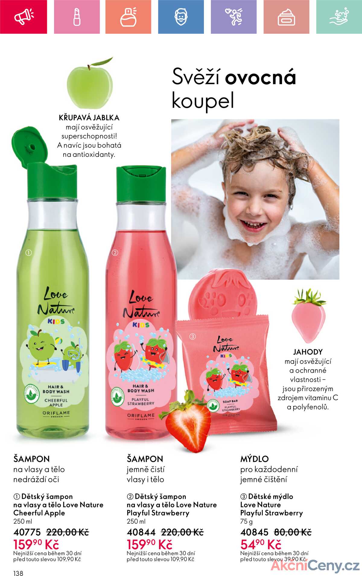 Leták Oriflame strana 138/164