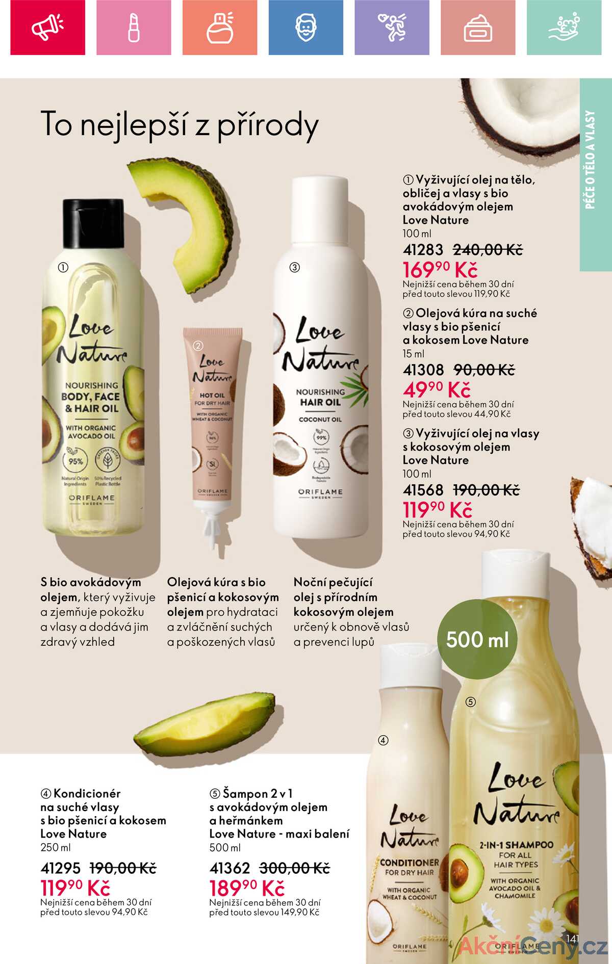 Leták Oriflame strana 141/164