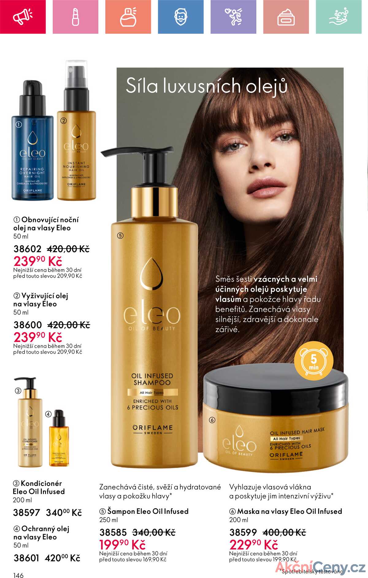 Leták Oriflame strana 146/164