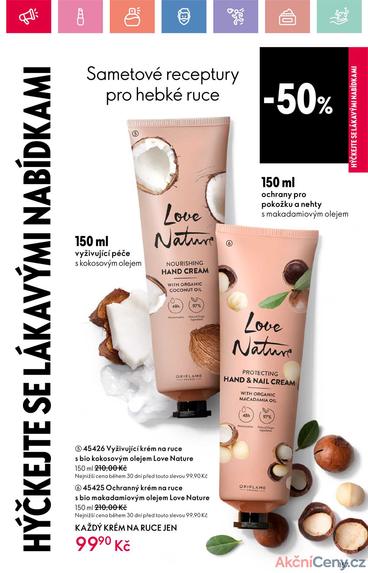 Leták Oriflame strana 157/164