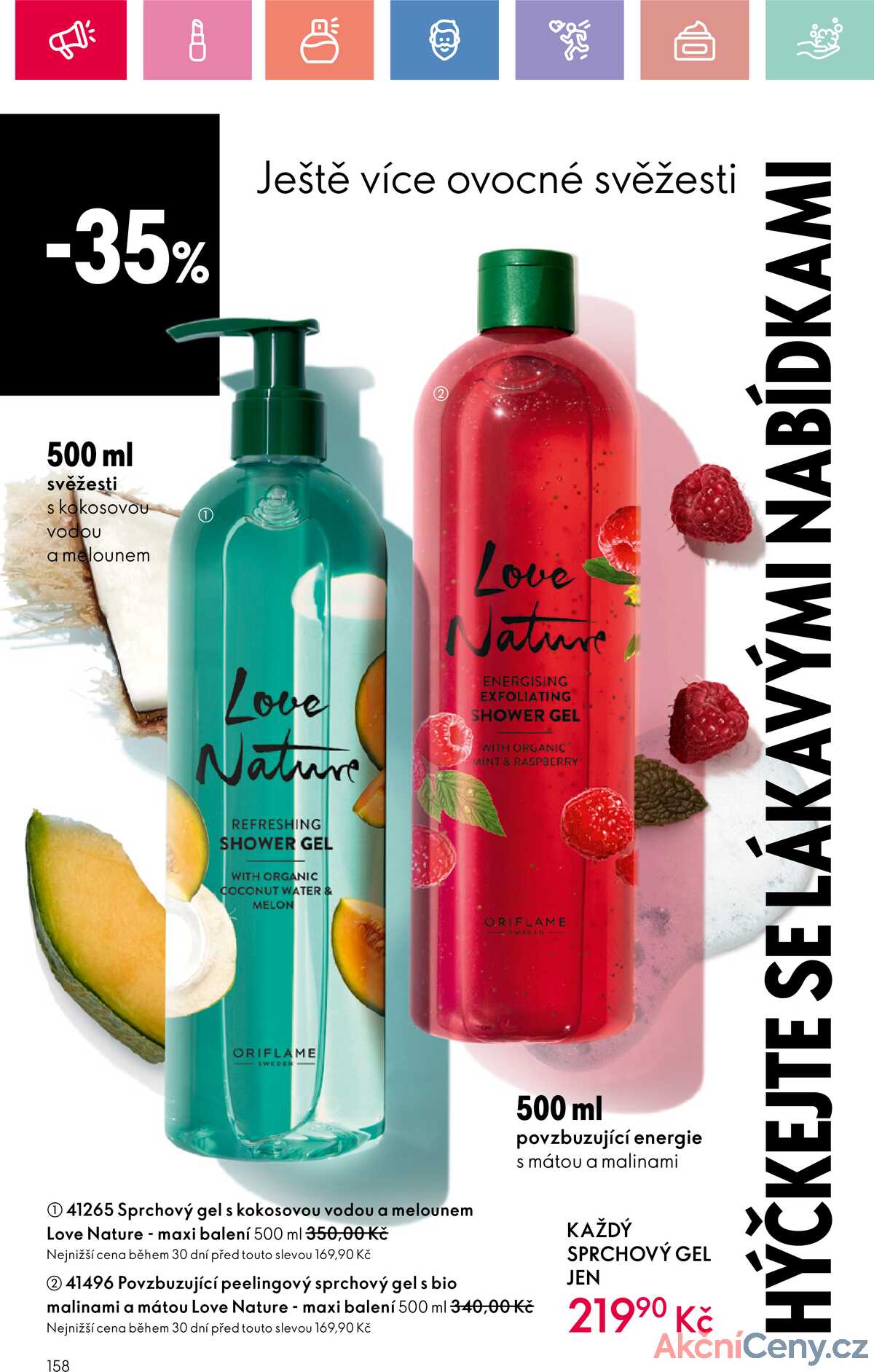 Leták Oriflame strana 158/164