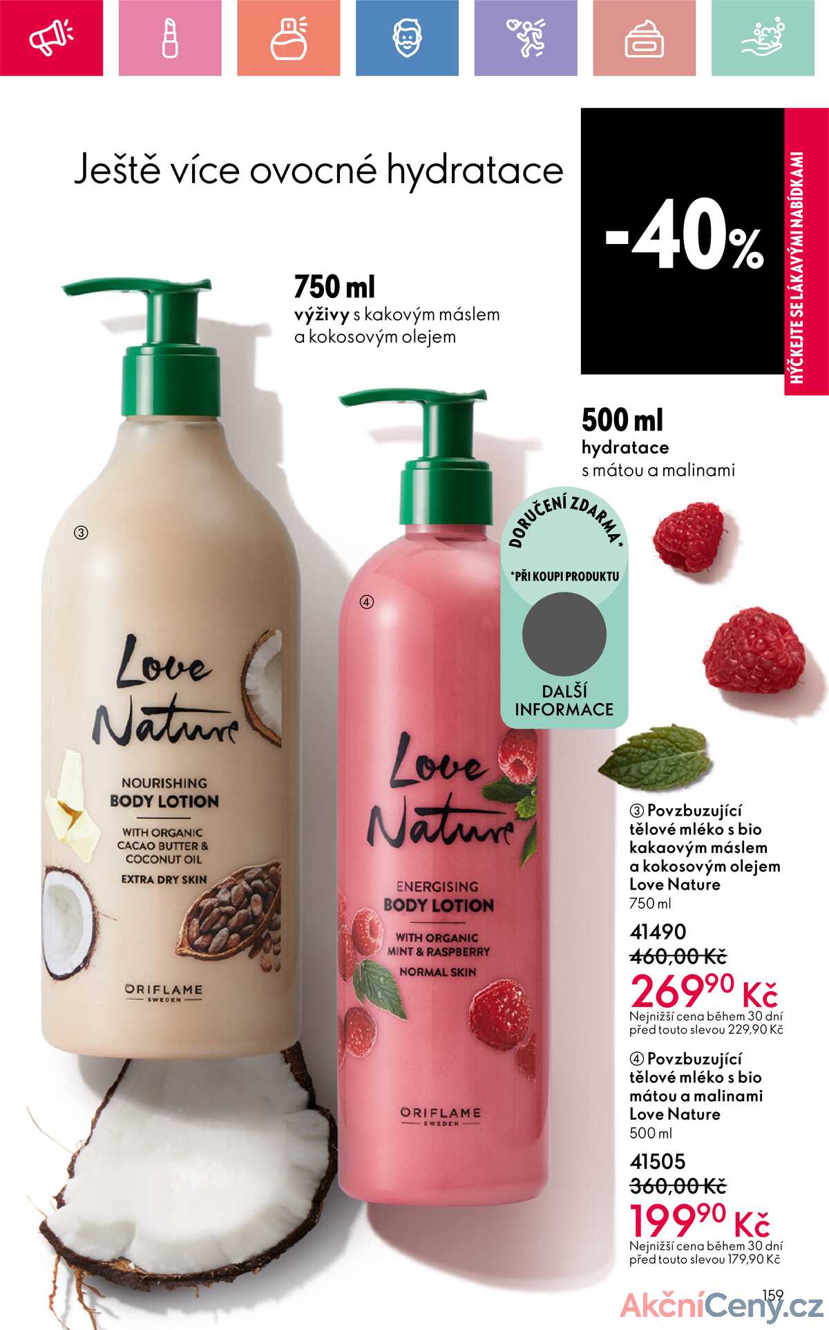 Leták Oriflame strana 159/164