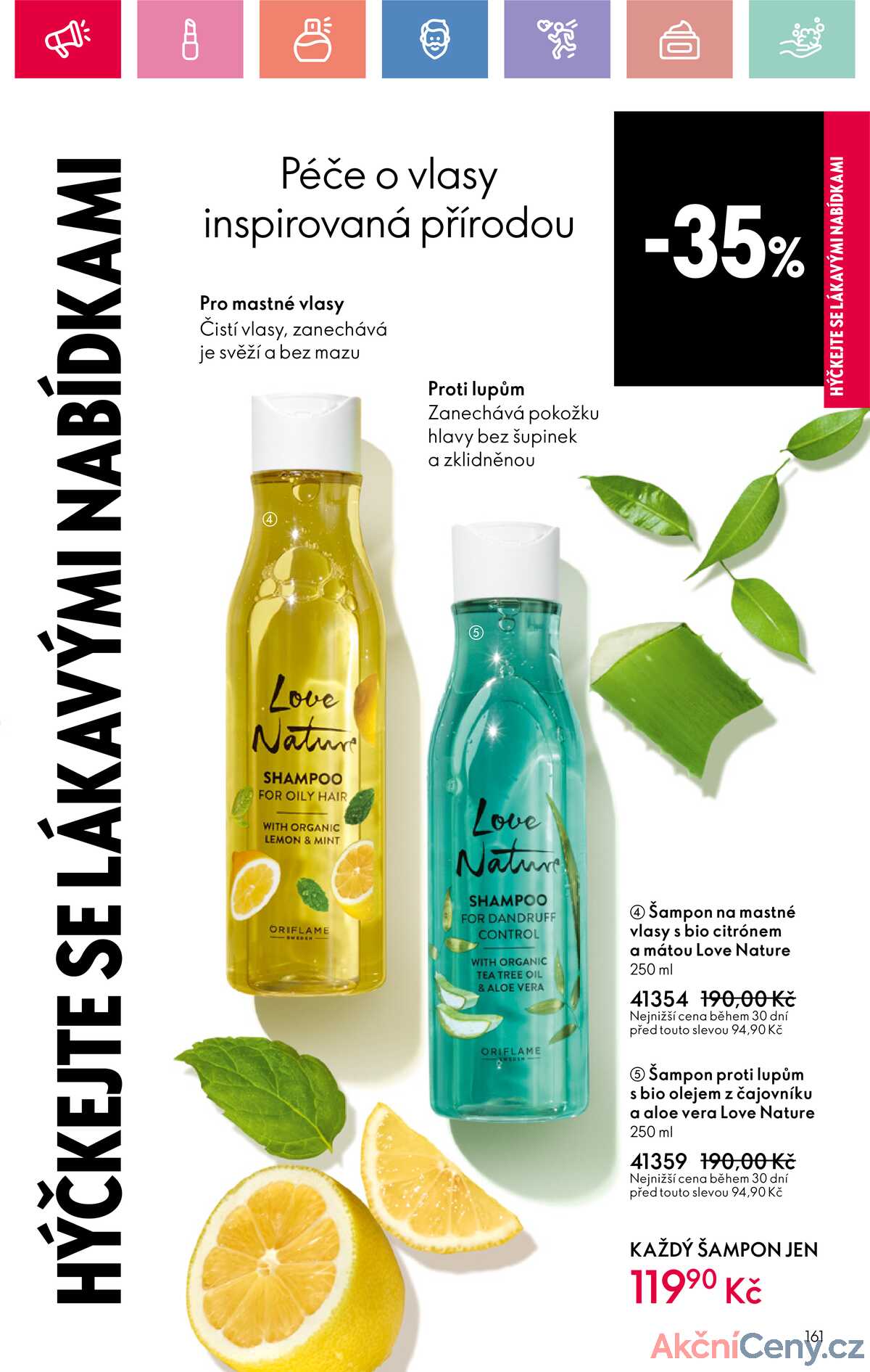 Leták Oriflame strana 161/164