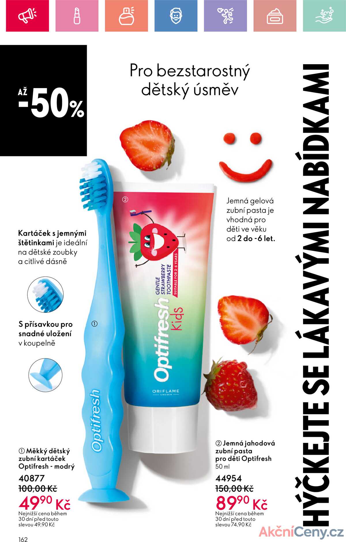 Leták Oriflame strana 162/164