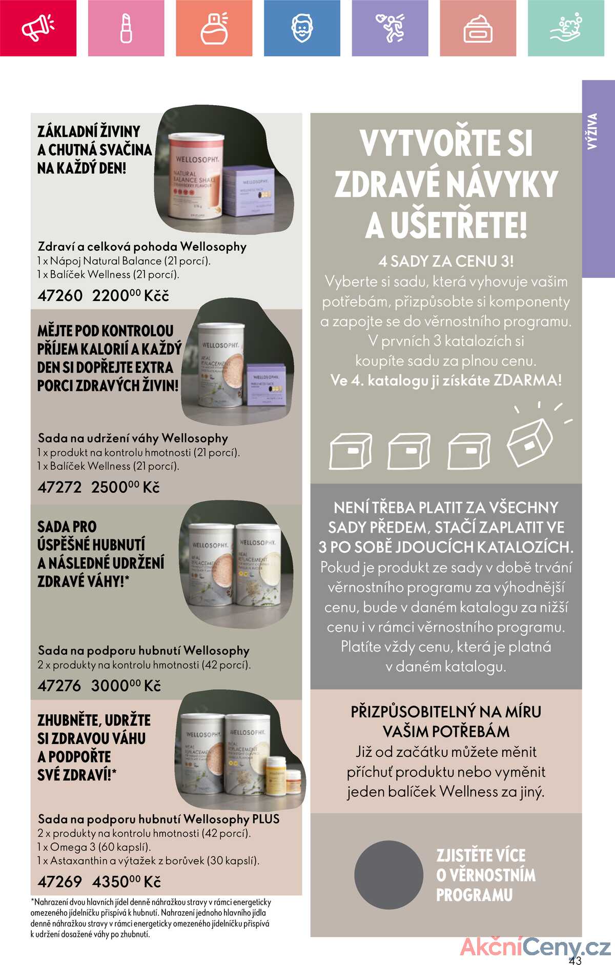 Leták Oriflame strana 43/164