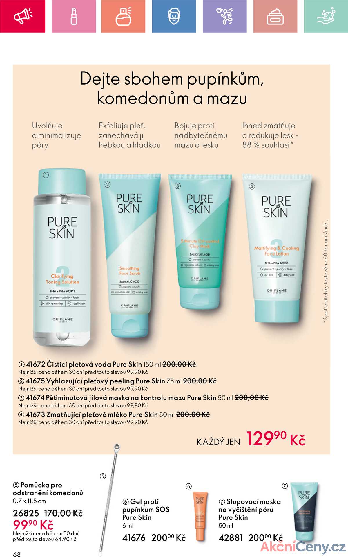 Leták Oriflame strana 68/164