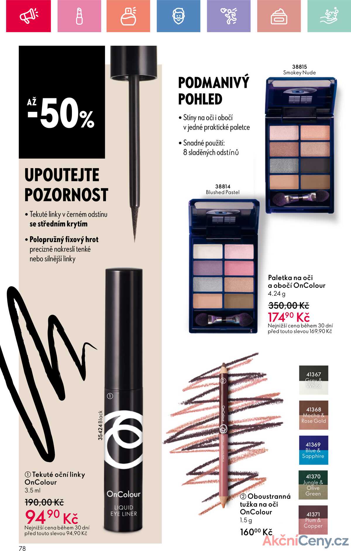 Leták Oriflame strana 78/164