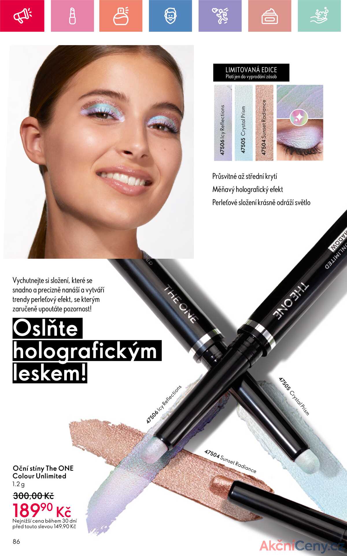 Leták Oriflame strana 86/164