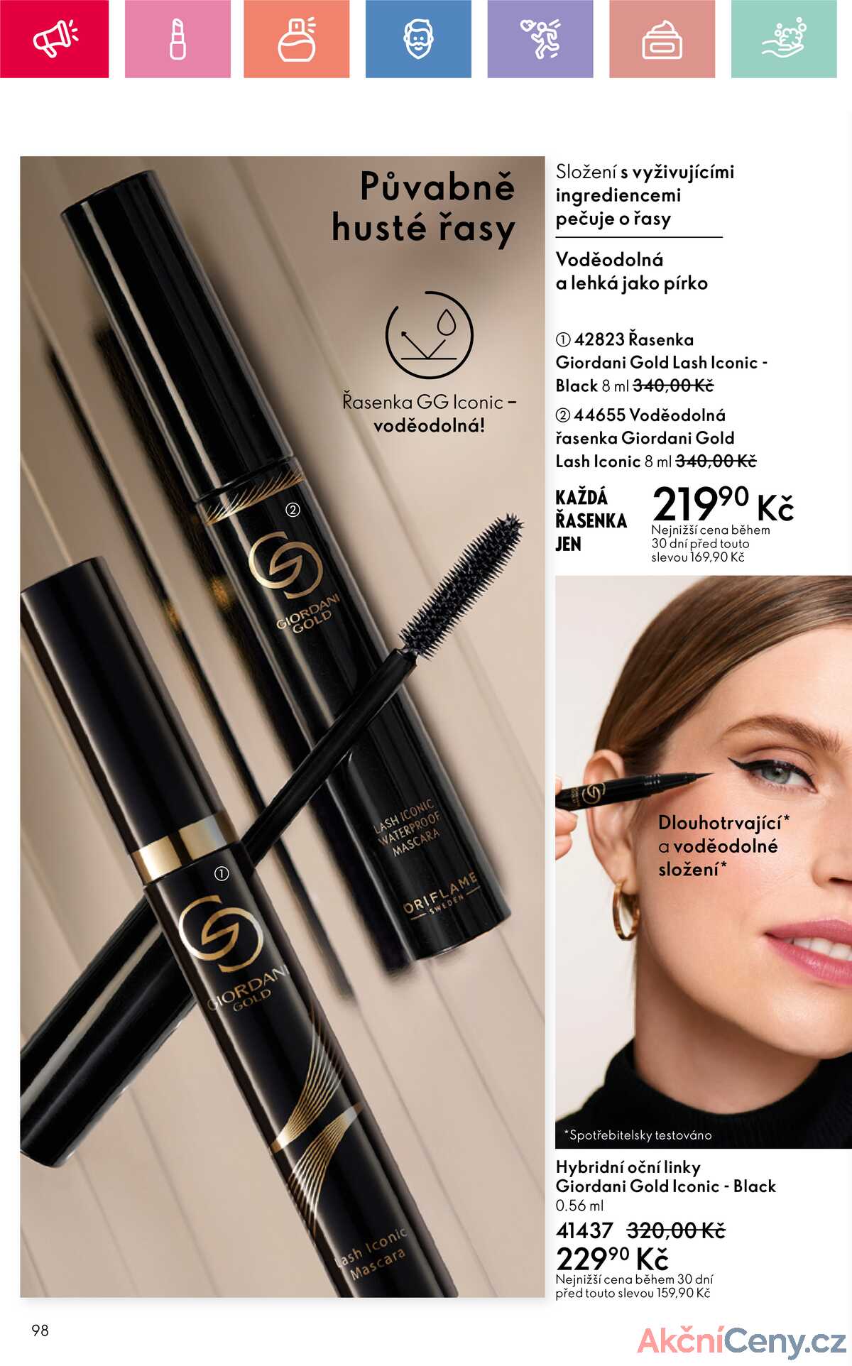 Leták Oriflame strana 98/164