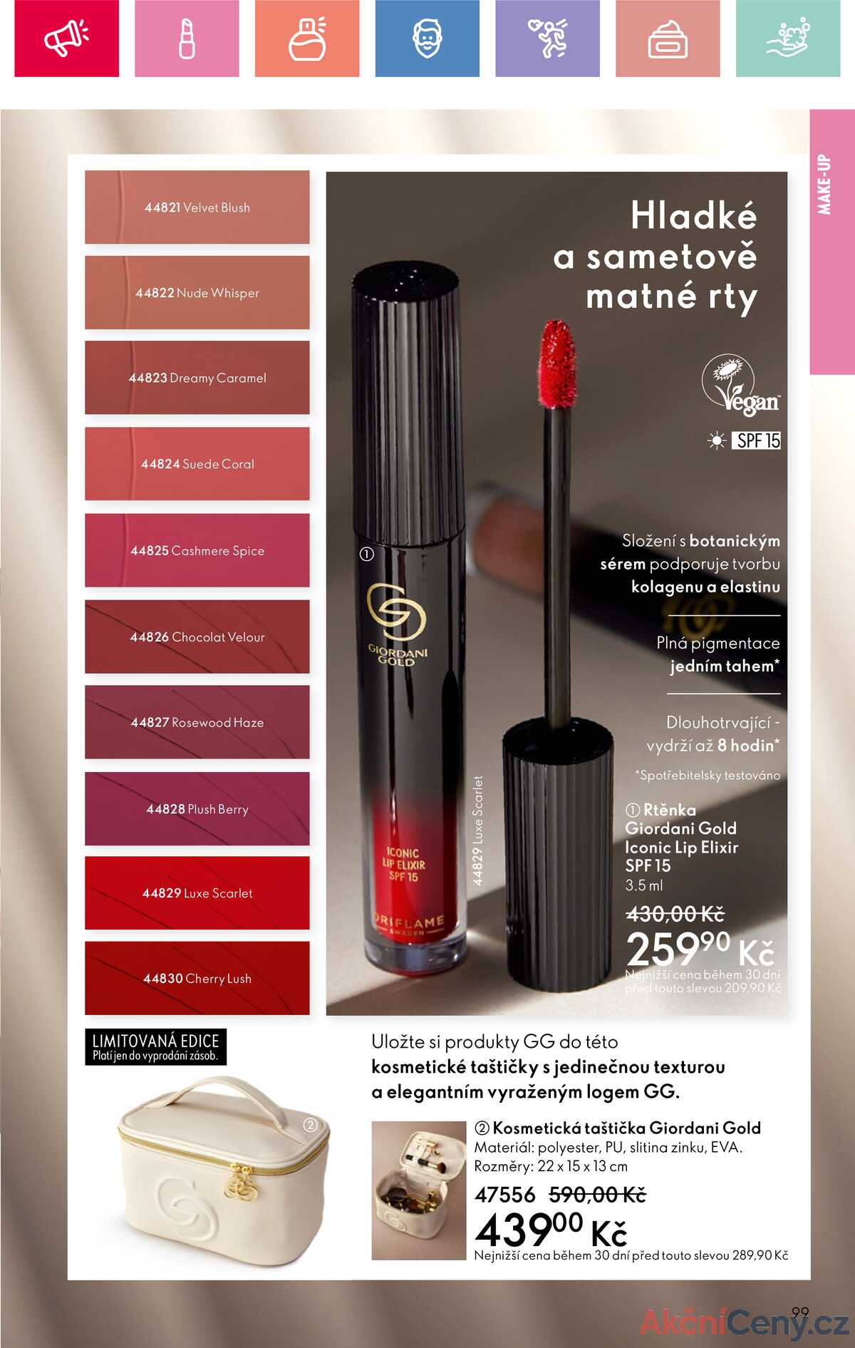 Leták Oriflame strana 99/164