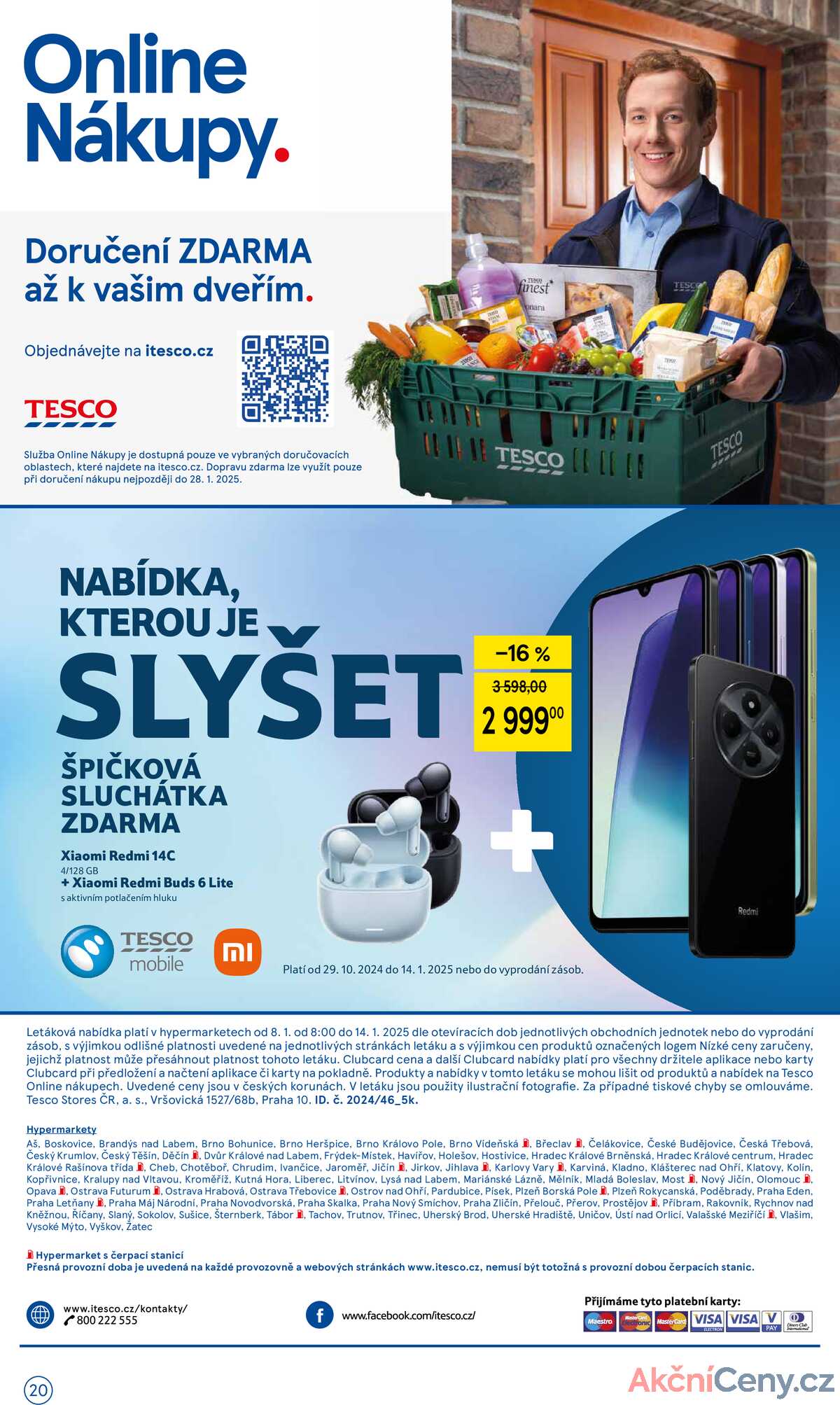 Leták Tesco strana 20/20