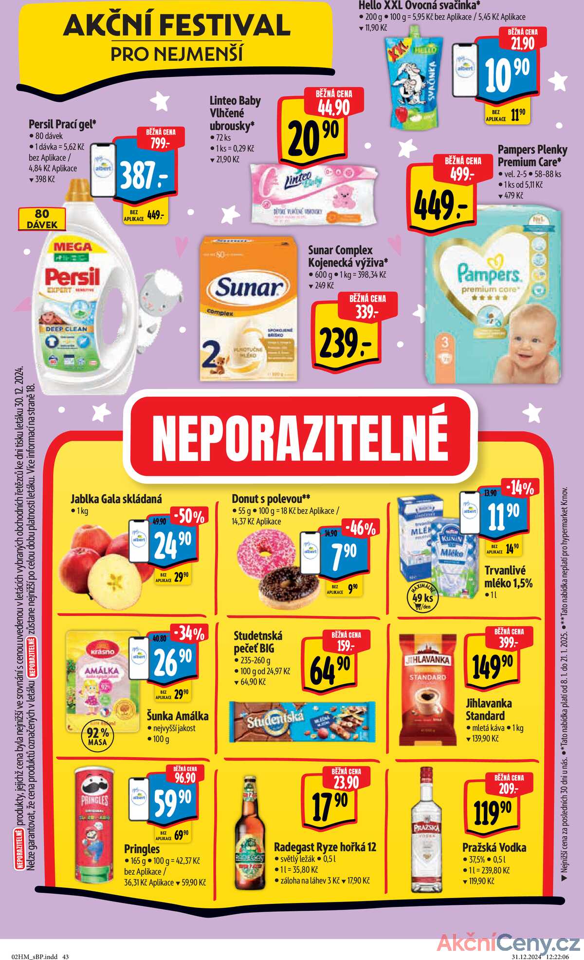 Leták Albert Hypermarket strana 43/43