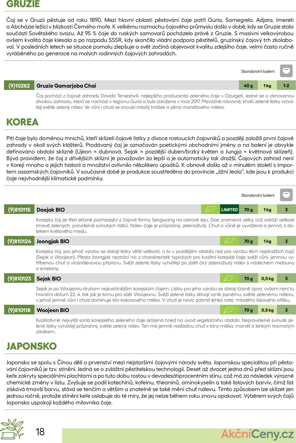 Leták Oxalis - čaj a káva
		  platný do 31.12.2025 - strana 20