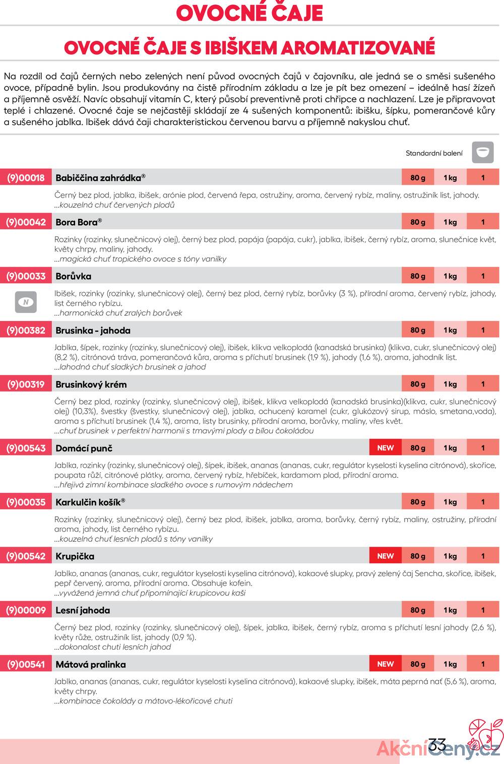 Leták Oxalis - čaj a káva
		  platný do 31.12.2025 - strana 35