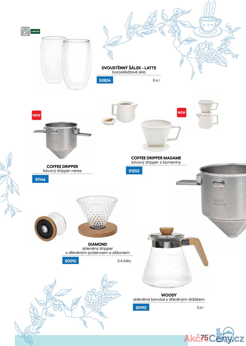 Leták Oxalis - čaj a káva
		  platný do 31.12.2025 - strana 77