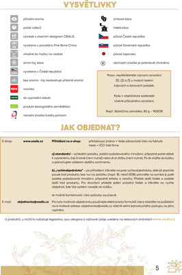 Leták Oxalis - čaj a káva
		  platný do 31.12.2025 - strana 7