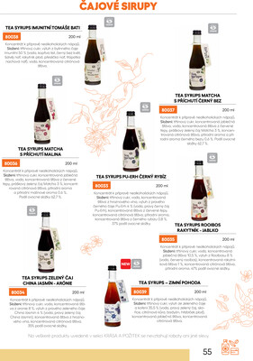 Leták Oxalis - čaj a káva
		  platný do 31.12.2025 - strana 57