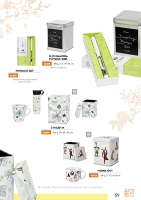 Leták Oxalis - čaj a káva
		  platný do 31.12.2025 - strana 61