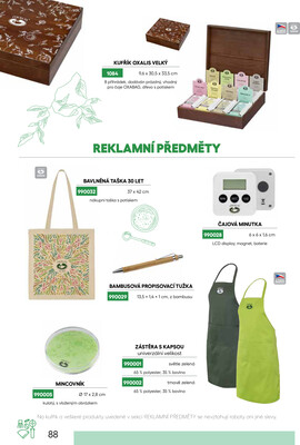 Leták Oxalis - čaj a káva
		  platný do 31.12.2025 - strana 90