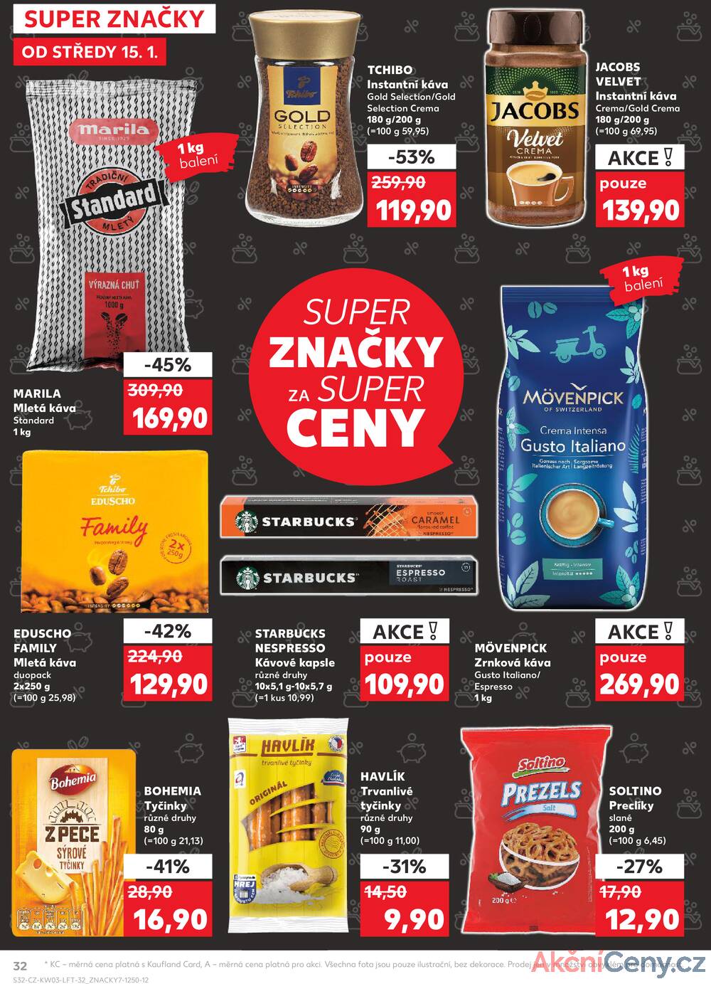 Leták Kaufland - Kaufland 15.1. - 21.1. - Kaufland - Příbram - strana 32