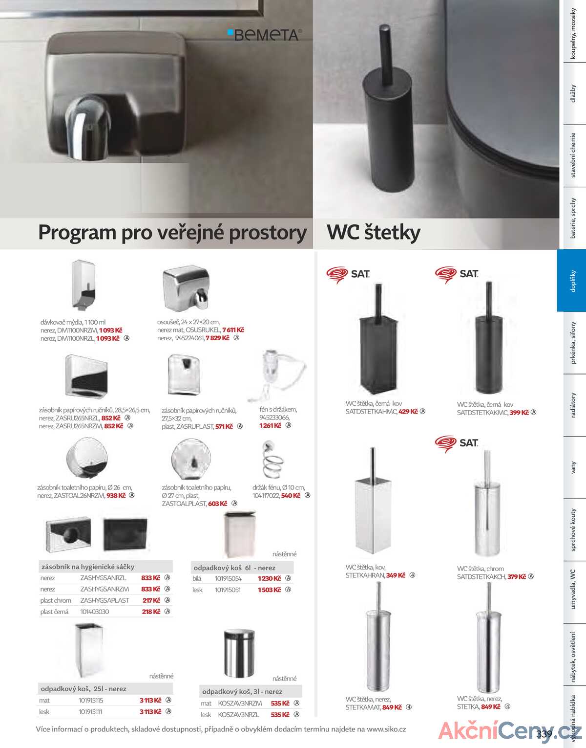 Leták SIKO koupelny strana 339/521