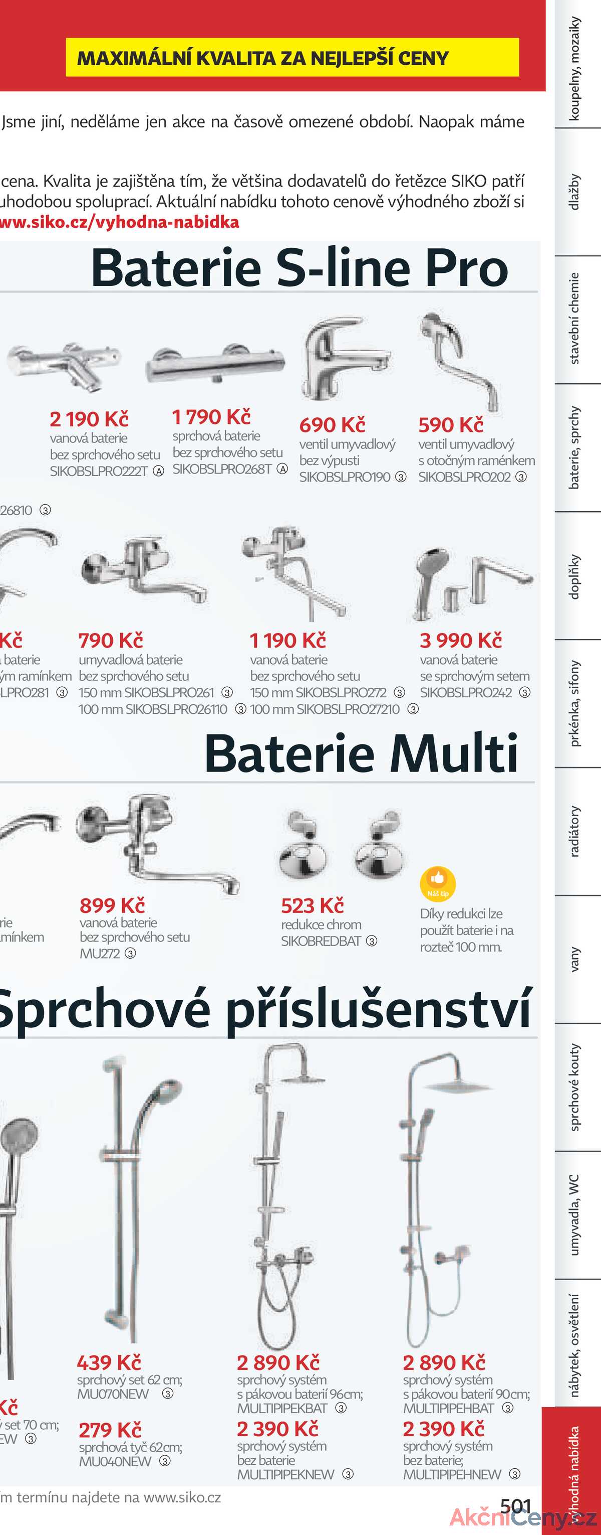 Leták SIKO koupelny strana 507/521