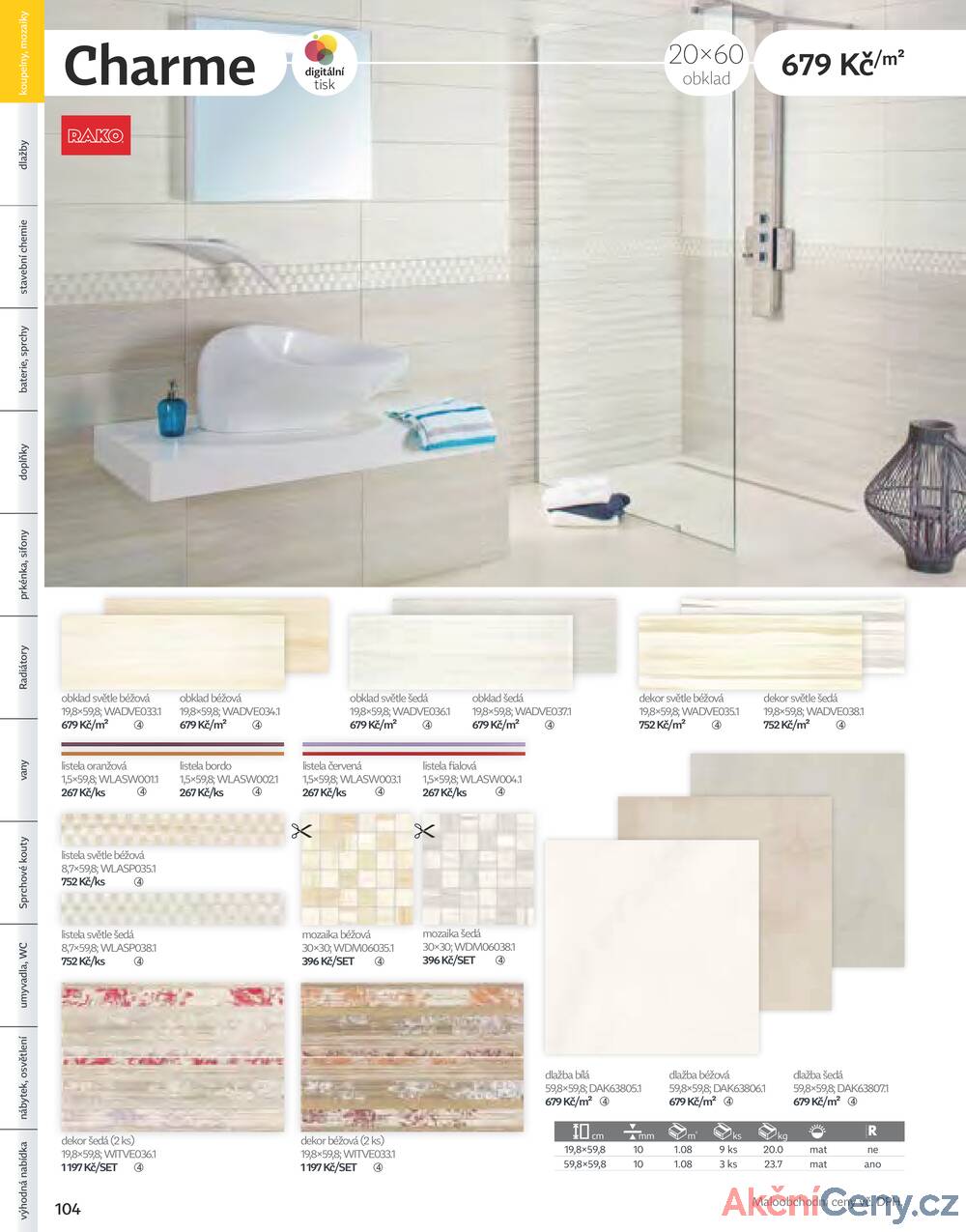 Leták Siko koupelny
platný do 31.12.2025 - strana 104