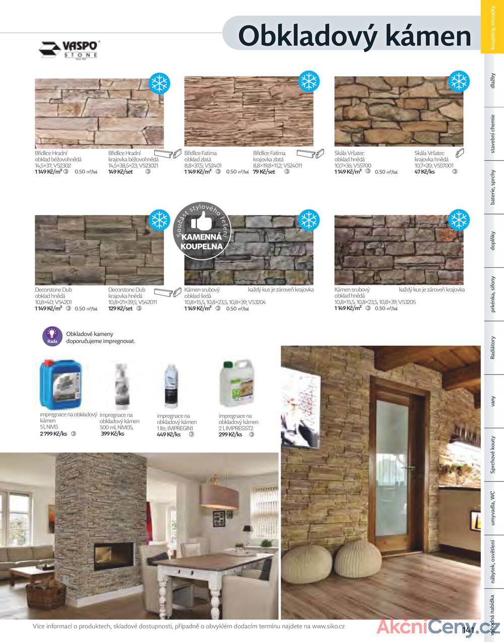 Leták Siko koupelny
platný do 31.12.2025 - strana 141