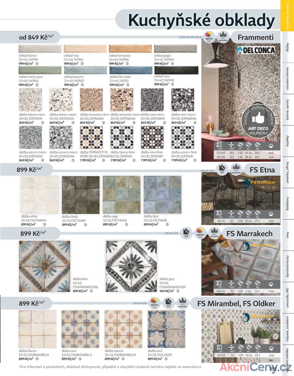 Leták Siko koupelny
platný do 31.12.2025 - strana 151