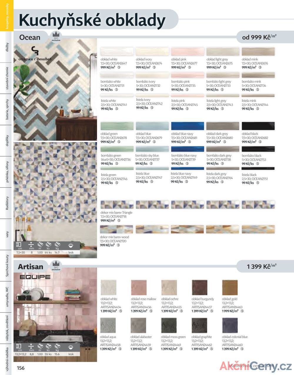 Leták Siko koupelny
platný do 31.12.2025 - strana 156